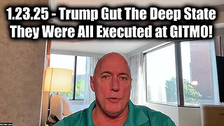 Michael Jaco 'GITMO Update' 1.23.25 - Trump Gut The Deep State - They Were All Executed At GITMO!