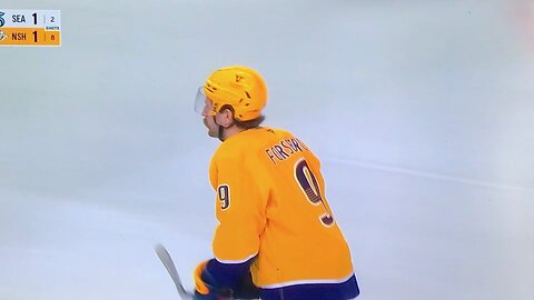 Predators LW #9 Filip Forsberg 🥅(22)🏒Wrist-Shot Goal