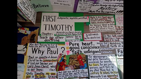 1 Timothy Chapter 1 - Marianne Manley