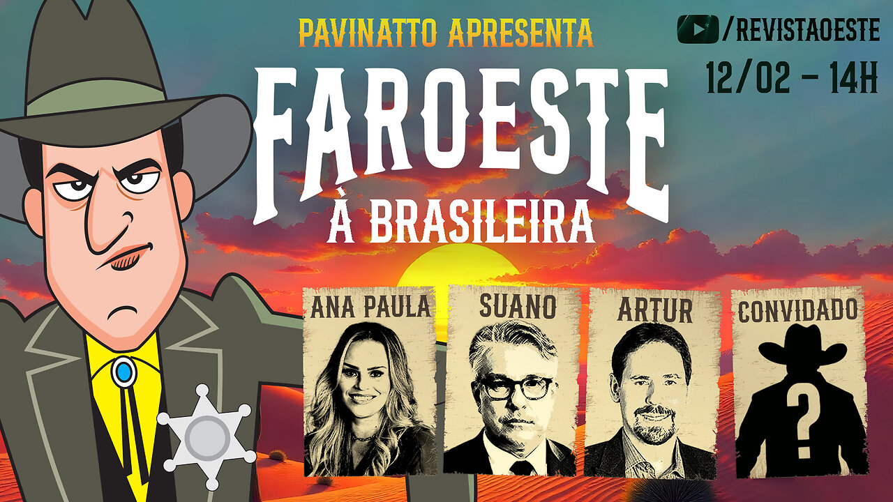 FAROESTE À BRASILEIRA, com Tiago Pavinatto - 12/02/2025