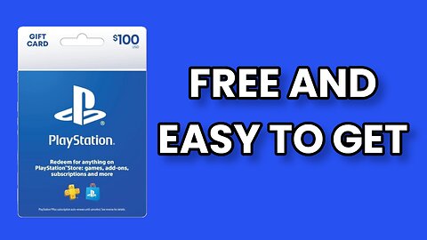 New legit method to get FREE Psn gift cards New FREE gift cards method 2025