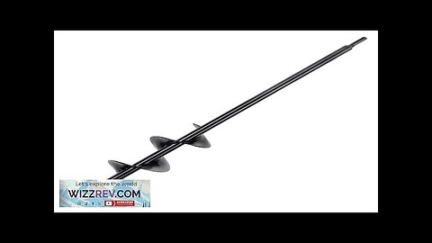 VEVOR Auger Drill Bit for Planting 3 x 24 inch Garden Auger Review