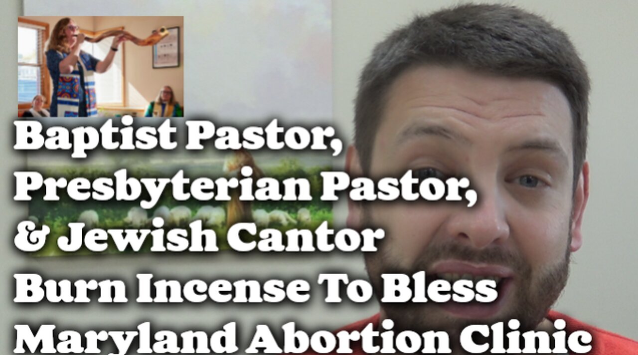 Baptist Pastor, Presbyterian Pastor, & Jewish Cantor Burn Incense To Bless Maryland Abortion Clinic