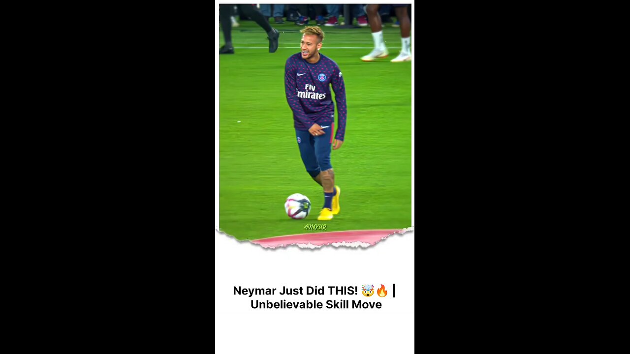 Neymar Just Did THIS! 🤯🔥 | Unbelievable Skill Move! #NeymarJr