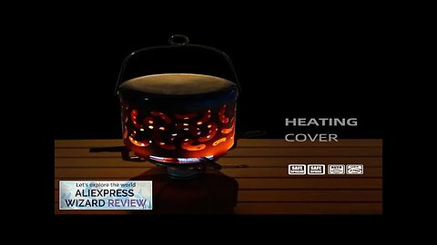 Stainless Steel Heater with Cover Mini Heating Stove Multifunction Portable Heater Warmer Review