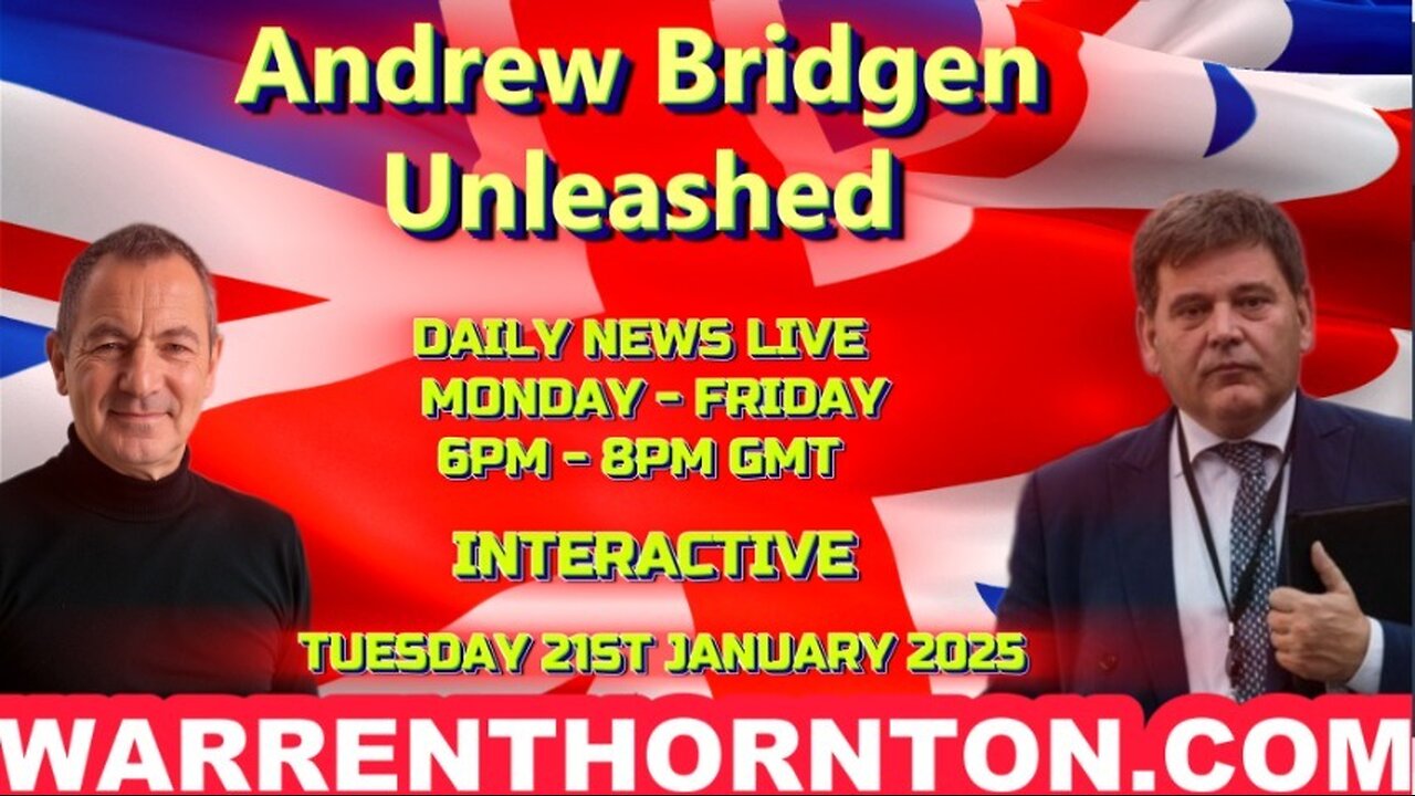 ANDREW BRIDGEN UNLEASHED WITH WARREN THORNTON