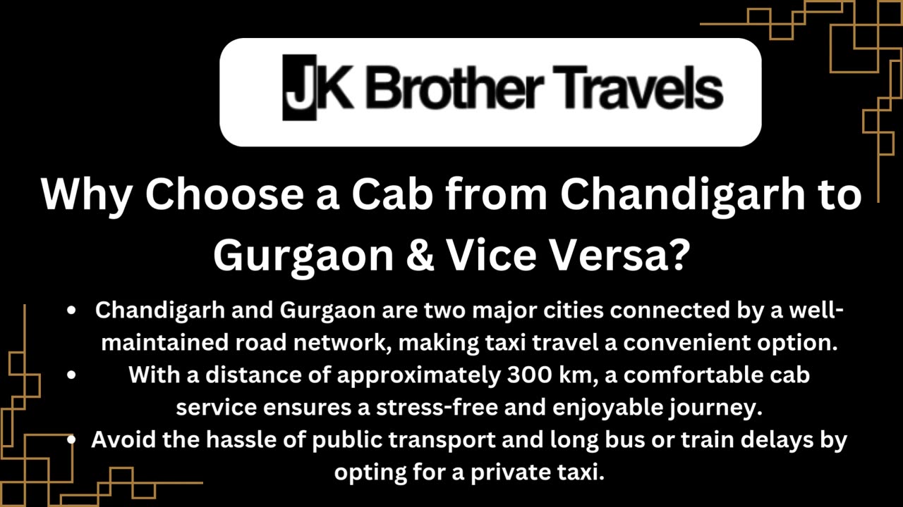 One-Way & Round-Trip Cabs from Chandigarh to Gurgaon