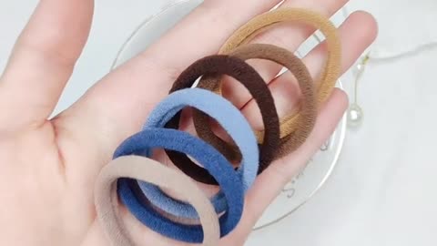 50PCS/Set Women Girls Basic Hair Bands -only $0.99