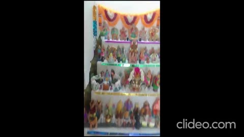 A navrathri golu on display...