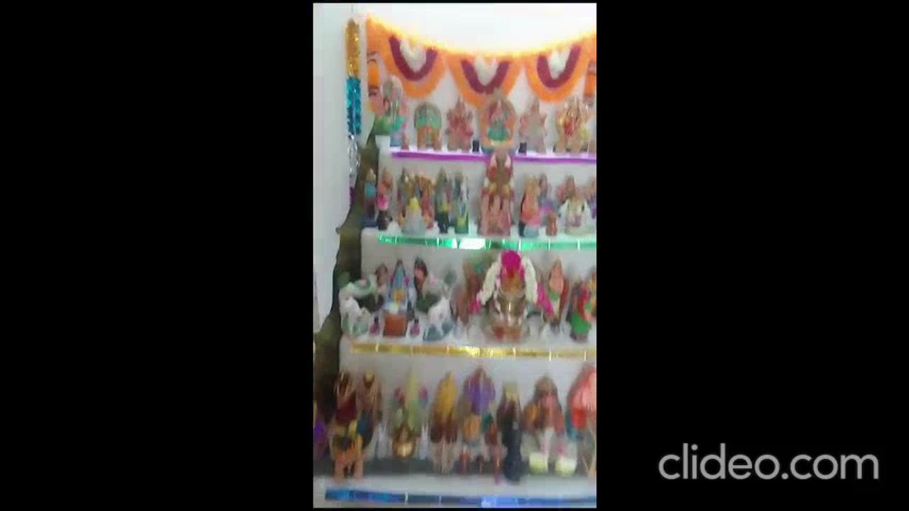 A navrathri golu on display...