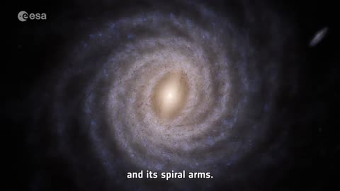 The best Milky Way animation, by Gaia