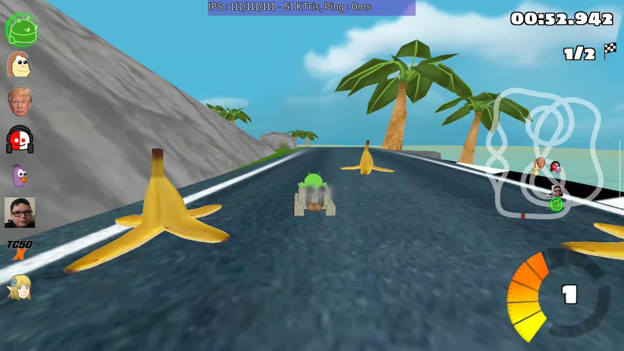 SuperTuxKart But Is Android Kart On An Android Device