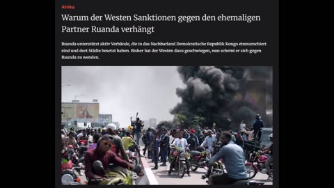 Warum der Westen Sanktionen gegen den ehemaligen Partner Ruanda verhängt😎