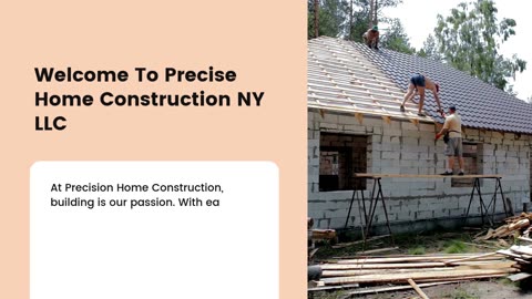 Precision Home Construction: Your Trusted Roofing Experts