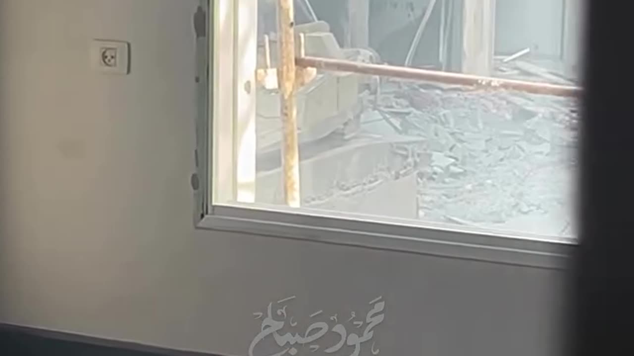 Scenes documenting the raid on Kamal Odwan hospital in the north of Gaza