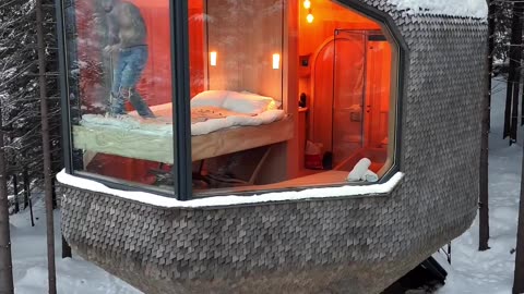 Woodnest Cabins are modern holiday cottages tucked away in the woods in Odda Norway