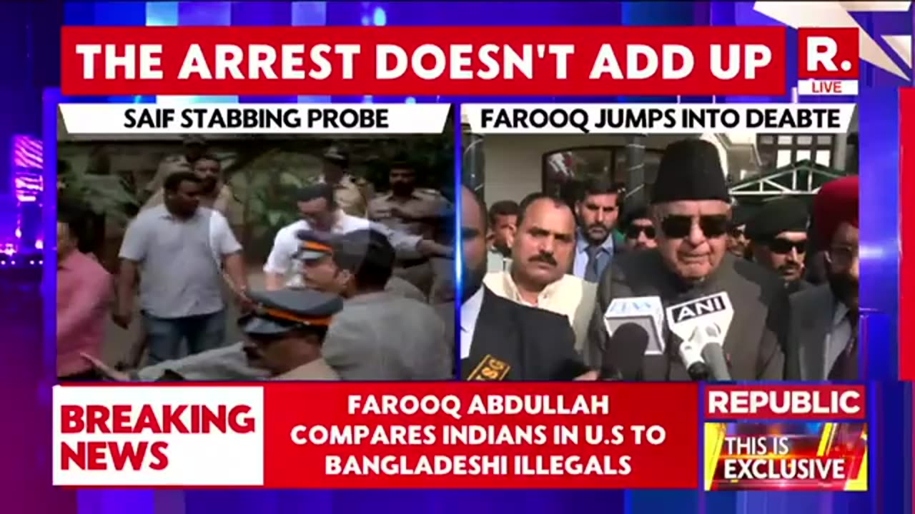 Farooq Abdullah Wades Into Saif Ali Khan Stabbing Row