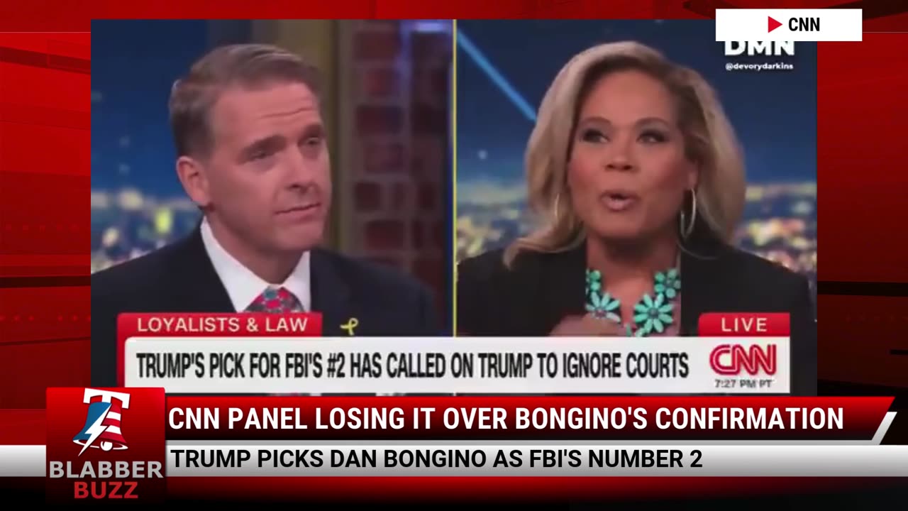 CNN Panel Losing It Over Bongino's Confirmation