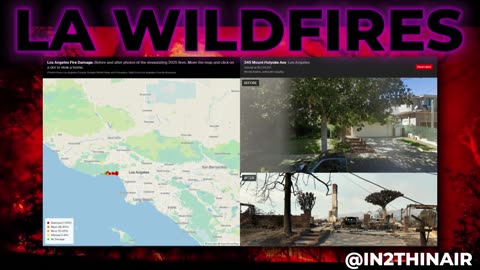 🚨CALIFORNIA WILDFIRES *UPDATE* ARSON and Directed ENERGY WEAPONS!