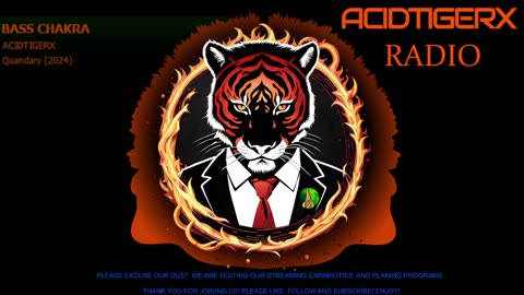 AcidTigerX Radio 3/8/2025 #Dubstep #NewArtist #NewMusic #PirateRadio