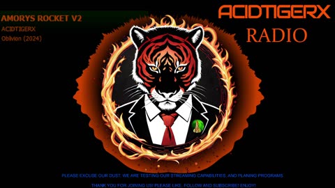 AcidTigerX Radio 3/8/2025 #Dubstep #NewArtist #NewMusic #PirateRadio