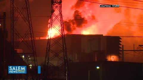 Fire Breaks Out At Lithium Battery Plant In California, Evacuations Ordered