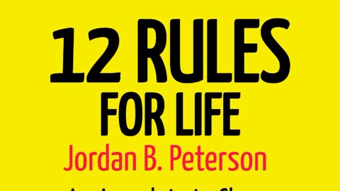 12 Rules for Life: Best Seller Preview #12RulesForLife #JordanPeterson #SelfHelp #AntidoteToChaos