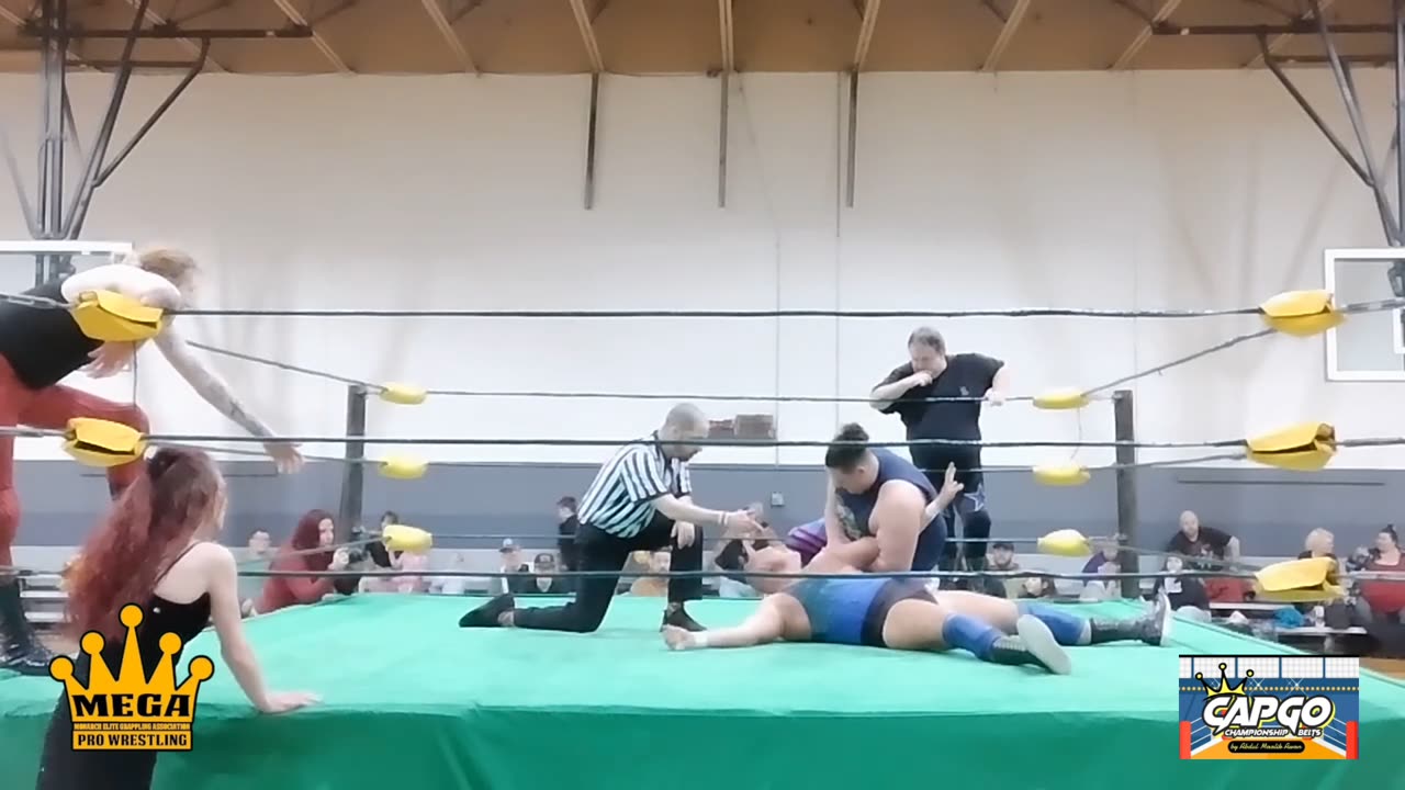 Beau James & Gen Z vs. Murphy Costigan &Trey Chaos w/ Serenity Mega Pro Wrestling