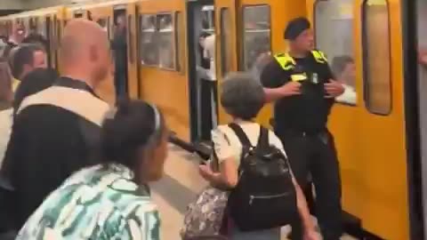 Germans can't use Berlin subway because it's occupied by angry Islamic mobs.