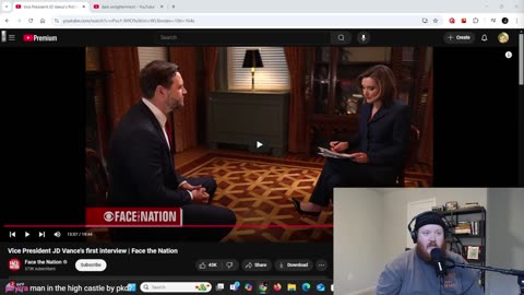 JD Vance vs CBS Reporter REACTION