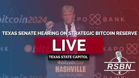 LIVE REPLAY| "TX Senate Advances Trump’s Agenda with Hearing on Strategic Bitcoin Reserve - 2/18/25