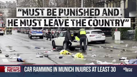 Car ramming in Munich injures at least 30 on eve of major security conference