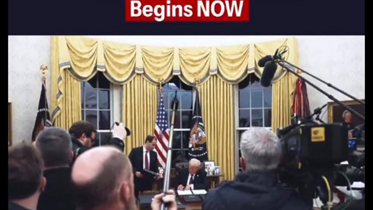 Trump has many executive orders to sign