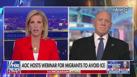 Tom Homan has referred AOC to the DOJ for PROSECUTION after she impeded law enforcement from finding illegals