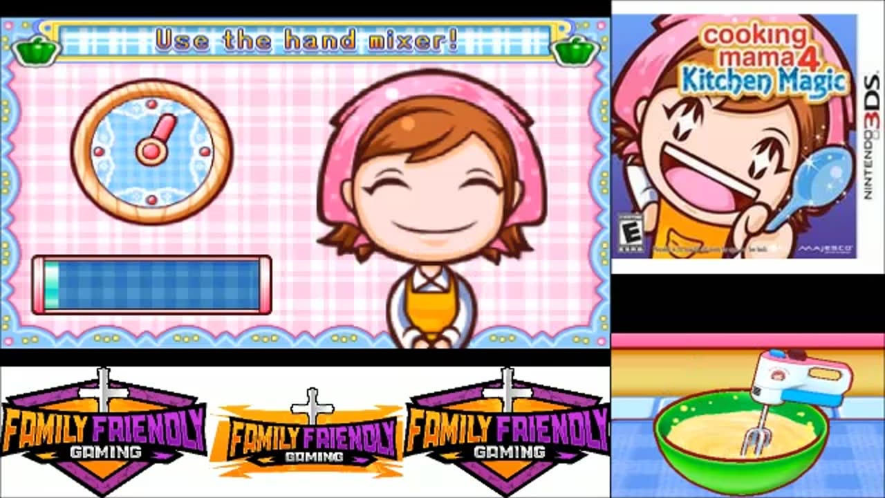 Cooking Mama 4 Kitchen Magic Castella