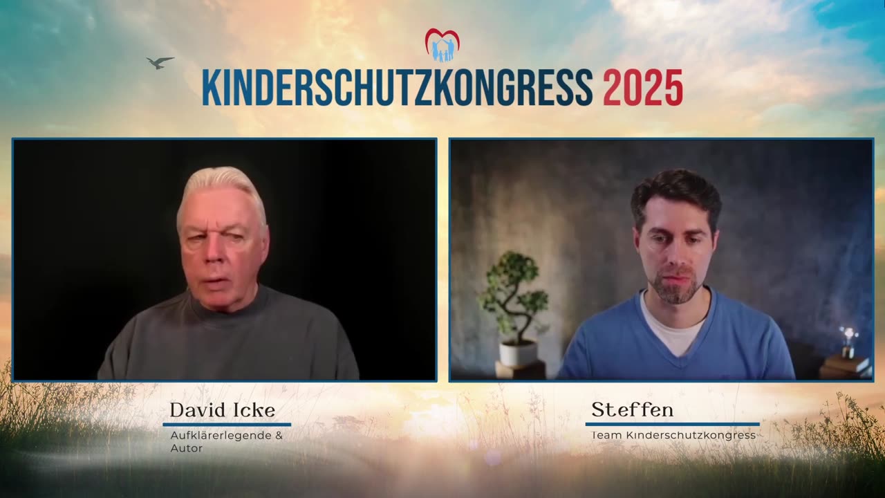 Kinderschutzkongress 2025 - David Icke - Kinderhandel, geheime Netzwerke & Medienkontrolle