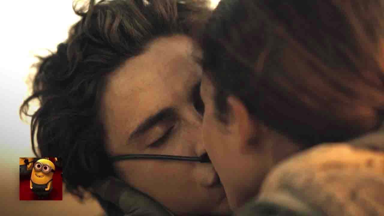 Dune- Part Two (2024) 4K - Paul & Chani Kiss _ Movieclips