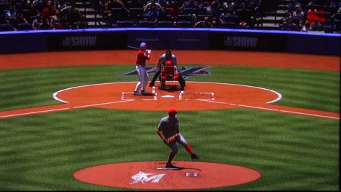 MLB The Show: Cincinnati Reds vs Miami Marlins (Strikes Out Side In 5th)