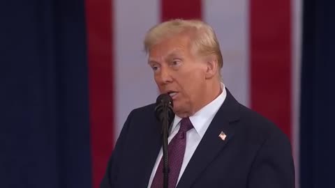 Donald Trump's full speech as President of the United States 20/01/2025