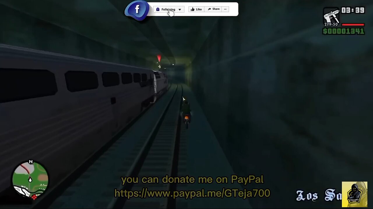 GTA: San Andreas Wrong Side Of The Tracks Mission Part 4 #gta #CJ #sanantonio #reelsvideoシ