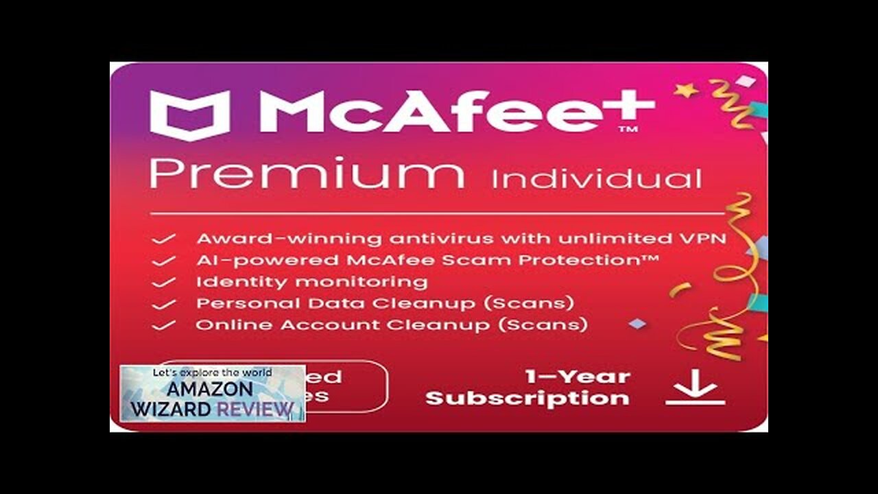 McAfee+ Premium 2024 Individual Plan Unlimited Devices Identity and Privacy Review