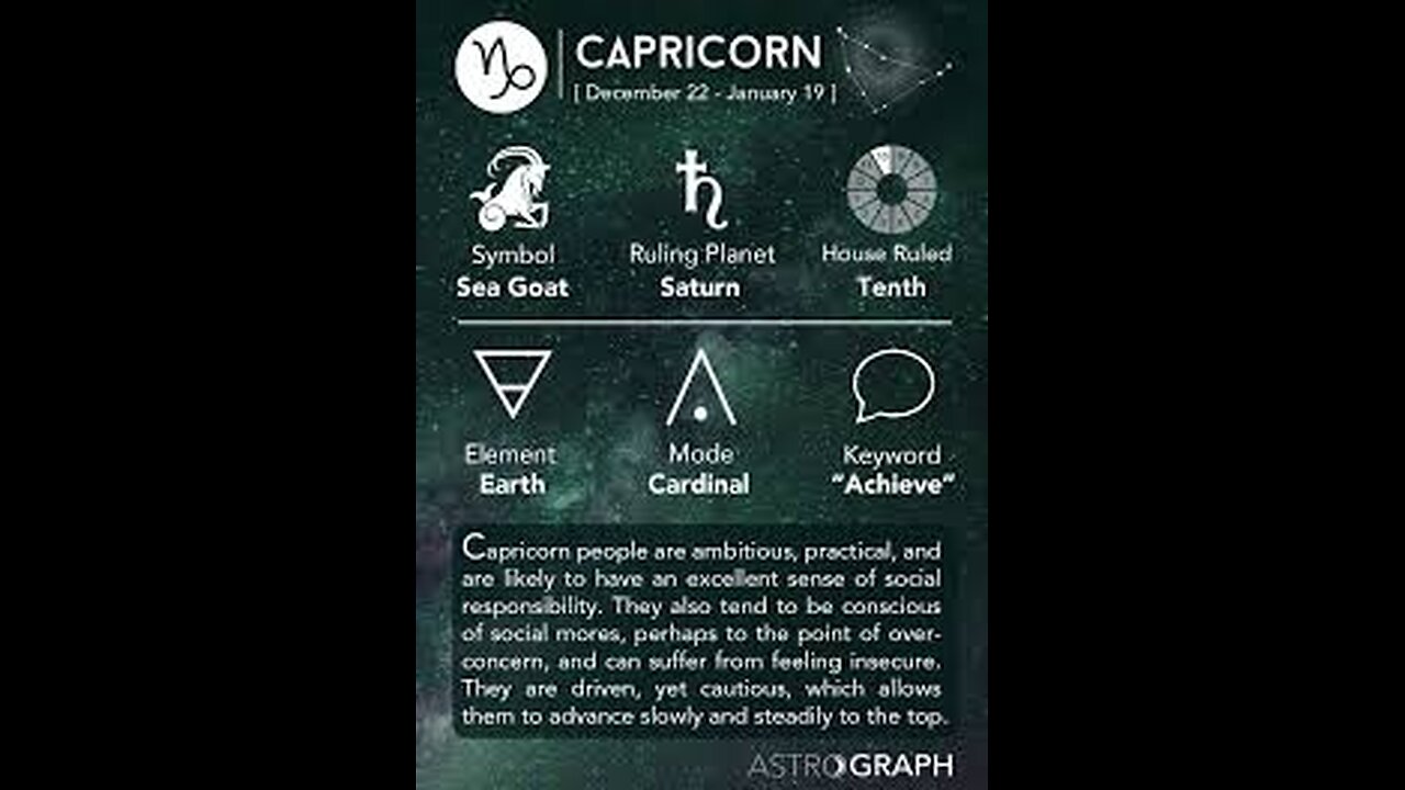 12 Tribes of Wickedness: Capricorn Edition
