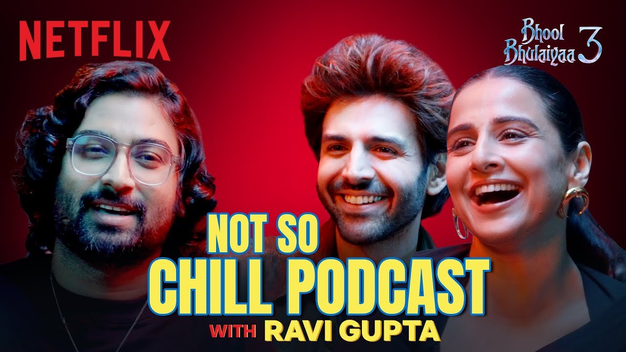 Kartik Aaryan & Vidya Balan’s HILARIOUSLY Spooky Chat with @raviguptacomedy 👻| Bhool Bhulaiyaa 3