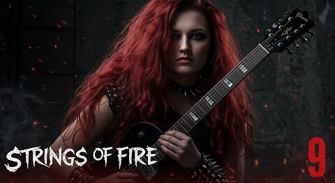 Strings of Fire 🔥 (Version 9) | Epic Guitar Duel Between Woman and the Devil | Country Rock Showdown