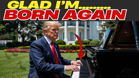 Trump Singing: " This is Why I'm Glad To BE BORN AGAIN"