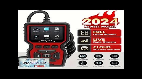 V519 Professional obd2 Scanner Diagnostic Tool EML327 OBD II Car Trouble Shooter Review