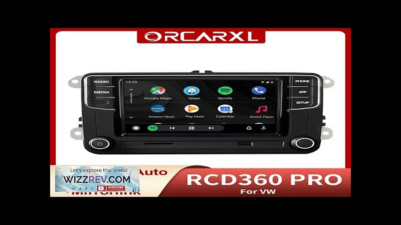 Noname RCD360Pro 2 MIB Carplay Car Radio Android Auto 6RD035187B 2 din Review