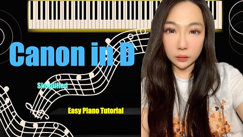 Canon in D easy Piano