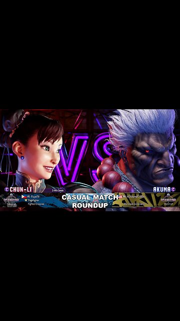 Kuya Kalbo SF6 Casual Match Roundup. Chun Li 4 star Diamond Rank [Hori Fight Stick]