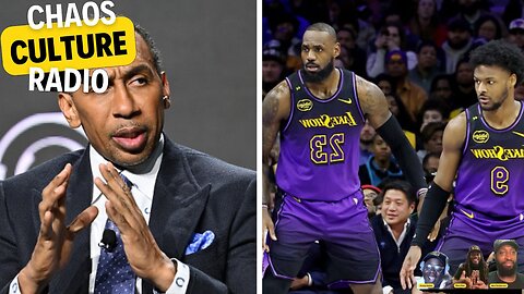 Stephen A Smith Speaks On The Criticism He Made Towards Lebron And Bronny James